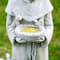 Glitzhome® 36" St. Francis Bird Feeder Garden Statue